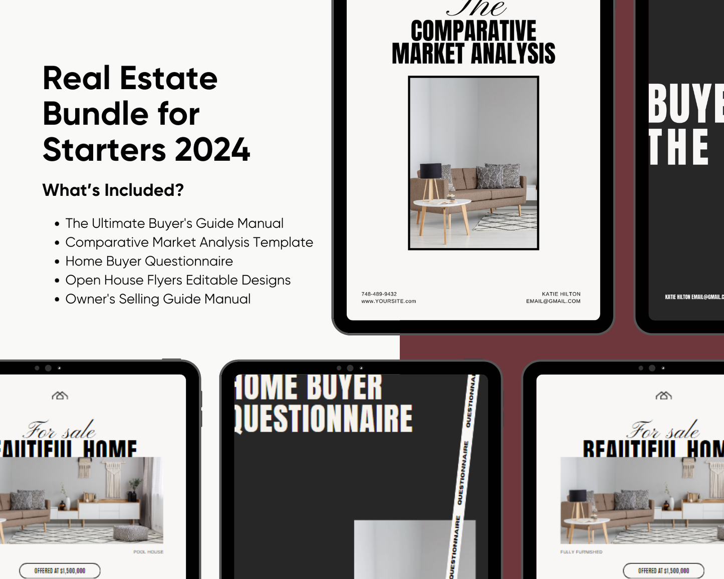 real estate bundle for starters 2024