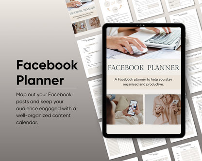 Social Media Content Planner Kit for Beginners