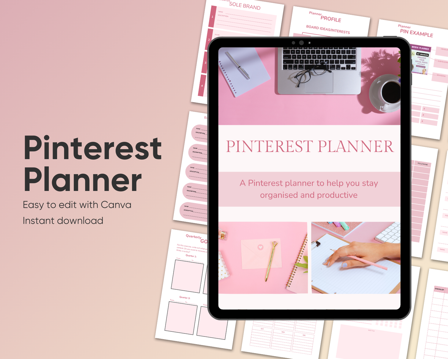 pinterest planning starter set 2024