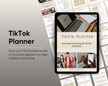 Social Media Content Planner Kit for Beginners